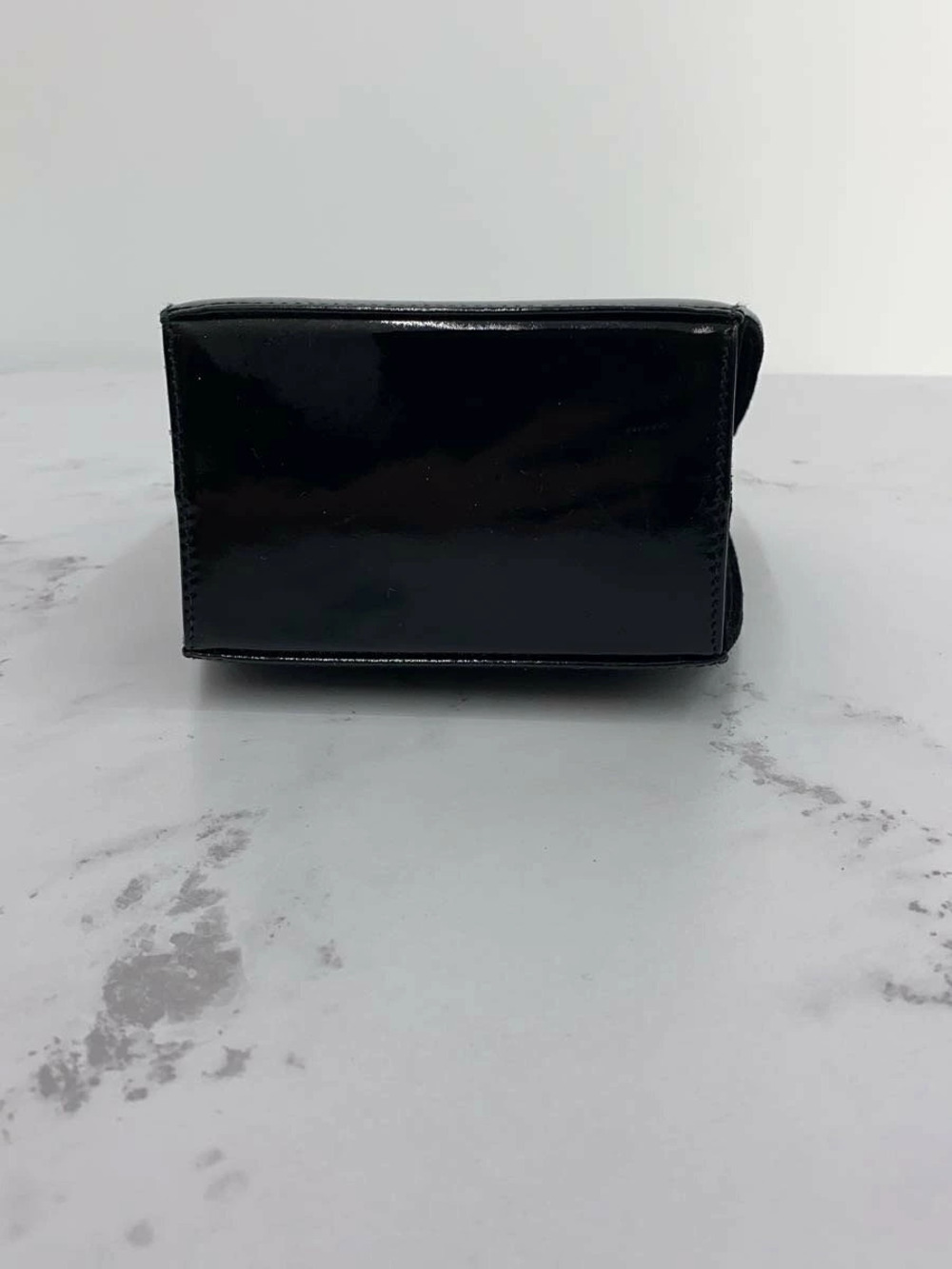 Salvatore Ferragamo Shoulder Bag Enamel Black - Picture 4 of 6